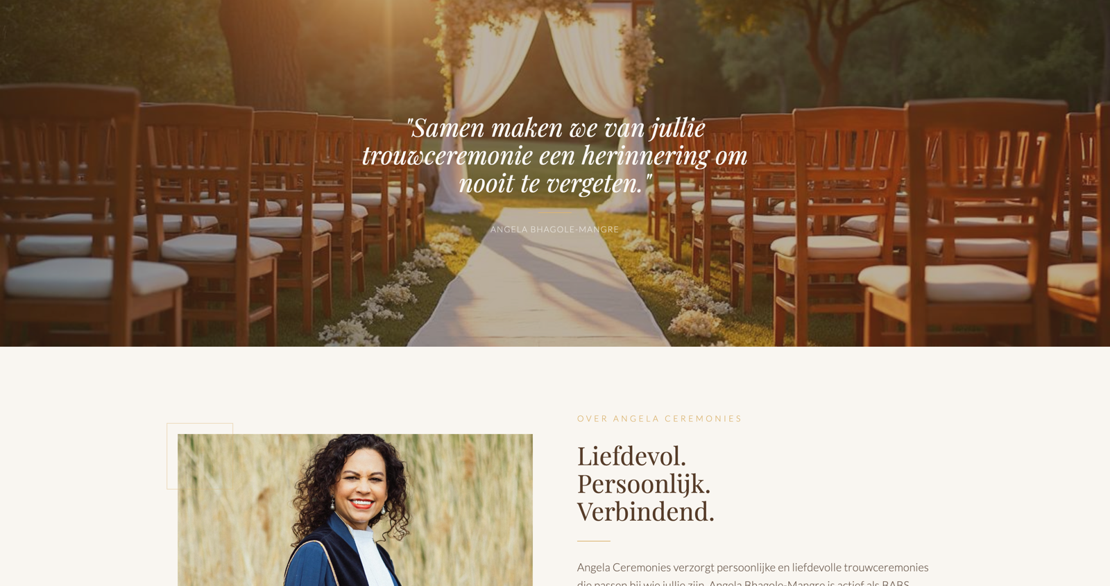 Welkom aanstaande bruidspaar