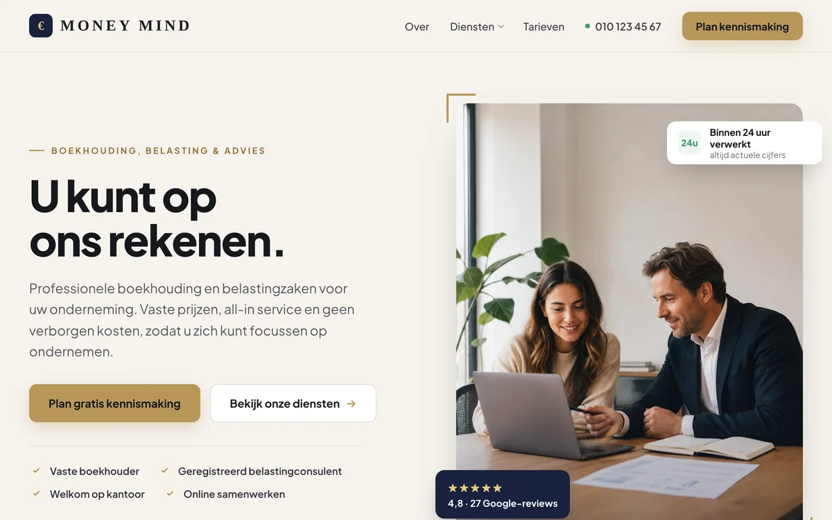 Money Mind: live site