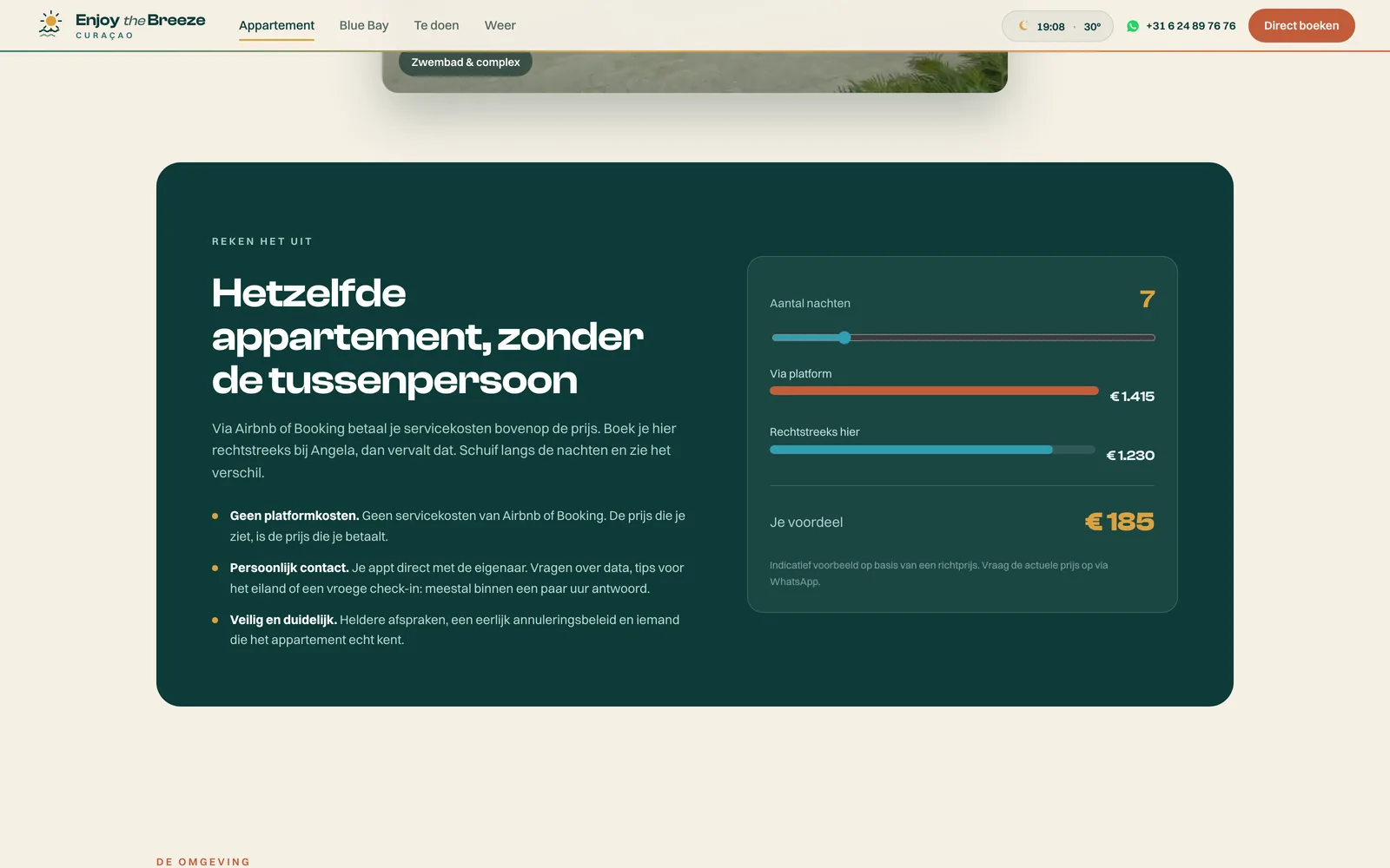 Hetzelfde appartement, zonder de tussenpersoon